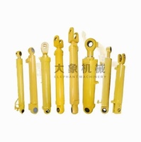 Cylindre hydraulique à double action robuste et durable pour bras de pelle d'excavatrice