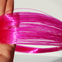 Ligne de pêche en nylon monofilament super résistante, résistante aux UV, ligne invisible pour la pêche à la carpe, au bar, au brochet, aux prédateurs