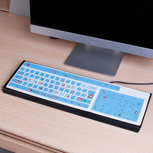 Film de protection pour ordinateur, couvre-clavier, housse de clavier pour ordinateur portable, protecteur en silicone fin, imperméable, anti-poussière - Product Image 3