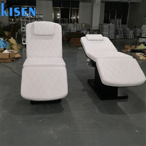 KISEN Professional Modern Luxurious 3 Motors Adjustable Salon Shop Spa Treatment Electric Massage Facial Cosmetic Beauty <b>Bed</b> - Product Image 6