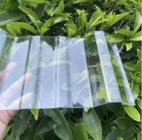 Lámina de Techo Corrugada de Policarbonato con Recubrimiento UV, Panel de Techo Transparente de Alto Impacto para Edificios Comerciales e Industriales