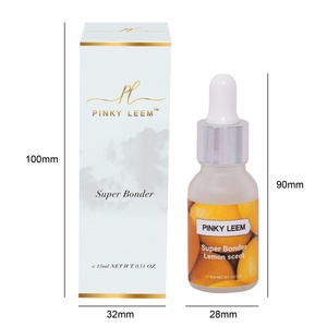 Pinky leem Custom Wholesale Eyelash Extensions Private Label Lemon Scent <b>Super</b> Bonder <b>Activator</b> Sealant Lash <b>Super</b> Bonder - Product Image 6