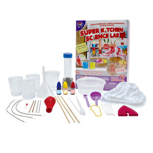 Super Kitchen Science Lab 16 esperimenti bambini che imparano giocattoli e bambini esperienza con i giocattoli da cucina educativi per i problemi chimici - Product Image 3