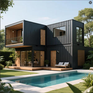 Maison préfabriquée en conteneur Villar <span class=keywords><strong>de</strong></span> 20 à 40 pieds, 2 étages, moderne, modulaire, <span class=keywords><strong>de</strong></span> luxe, détachable, pliable, hôtel en conteneur - Product Image 3