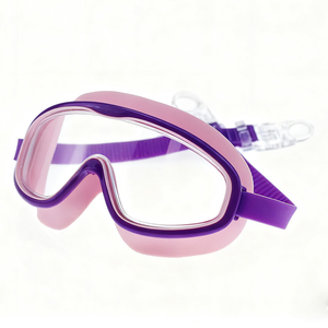 แว่นตาว่ายน้ำเด็กผู้หญิง YL600C สวยงาม สำหรับเด็ก แว่นตาว่ายน้ำน่ารัก ป้องกันฝ้า ป้องกันรังสียูวี กรอบใหญ่ - Product Image 5