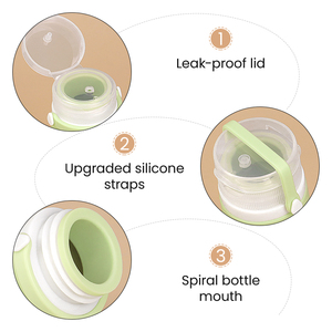 Set Botol Perjalanan Silikon Lembut TSA Approved untuk Kosmetik, 4 in 1, Ukuran Perjalanan, Set Wadah Perlengkapan Mandi - Product Image 5