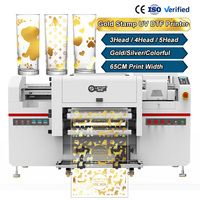 Impresora Digital de Etiquetas LETOP de Fábrica, Impresora de Inyección de Tinta UV, Máquina de Impresión UVDTF-DRUCKER con Lámina Dorada, Nueva Condición