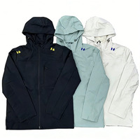 Veste coupe-vent respirante de style brésilien, version fine, avec fermeture éclair, de haute qualité, pour le football, vente en gros