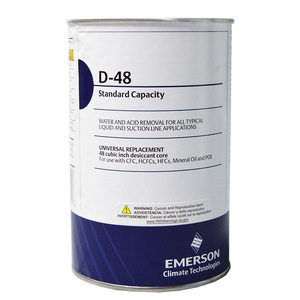 Cartouche de filtre-sécheur Emerson D-48, capacité standard, pièces de réfrigération - Product Image 3