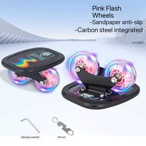 Skateboard Freeline Split Drift avec roues PU lumineuses, planche antidérapante, pour adultes et adolescents, sports extrêmes en plein air - Product Image 1