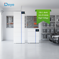 Baterai Lithium Deye Gb-l Lfp 8kwh 12kwh 16kwh 20kwh Tegangan Tinggi Dengan Garansi 10 Tahun