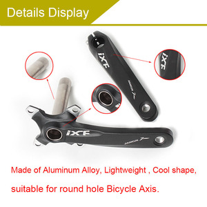 Manivela de bicicleta IXF 104BCD, anillo de cadena de aleación de aluminio de 170mm de diámetro, para 7/8/9/10/11S - Product Image 4