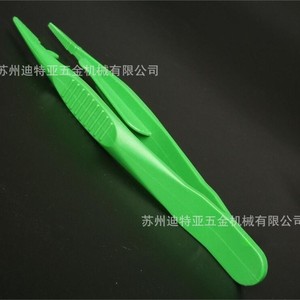 Pince à épiler en plastique Asone CC-4572-01, pointe dentée, poignée antidérapante, qualité industrielle, fabriqué au Japon - Product Image 3