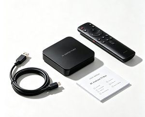 กล่องทีวี <span class=keywords><strong>Norin</strong></span> M9 Max 8K ระบบ Android 14 ชิปประมวลผล Rockchip RK3588 แรม 4GB รอม 64GB รองรับ WiFi - Product Image 1