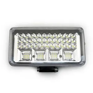 7 inç led far 171w led çalışma lambaları süper parlak 5x7 led far led ışıkları motosikletler için offroad led kamyon led lamba