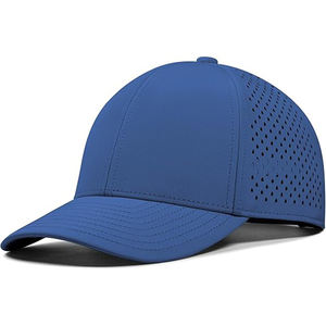 Custom Performance Snapback <b>Hat</b> for <b>Men</b> Women 6 Panel <b>Baseball</b> Cap for Golf Running Workout Quick Dry Summer Cap for Outdoor Use - Product Image 1