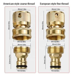 <span class=keywords><strong>Raccord</strong></span> rapide en laiton de haute qualité 3/4 pour tuyau d'<span class=keywords><strong>arrosage</strong></span> de jardin, raccords mâle et femelle, <span class=keywords><strong>raccord</strong></span> rapide 3/4 - Product Image 5