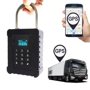 Waterdichte Afstandsbediening Gps Trailer Winkel Deur Cargo Tracking Gps E Pad Sloten Smart Deurslot Tijd Vergrendeling Container