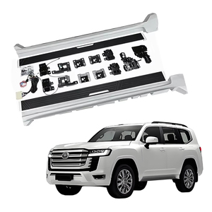 Estribos de aleación de aluminio mejorados, paso lateral de energía eléctrica automática para TOYOTA LAND CRUISER LC300 2022-2024 2025 - Product Image 1
