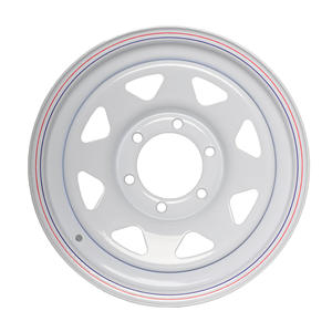 Roues <span class=keywords><strong>de</strong></span> <span class=keywords><strong>remorque</strong></span> sur mesure, design 8 rayons, 4, <span class=keywords><strong>5</strong></span> ou 6 <span class=keywords><strong>trous</strong></span>, jantes en acier pour <span class=keywords><strong>remorque</strong></span> - Product Image 2