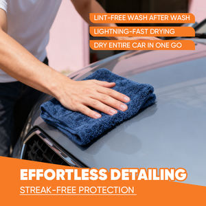 Toalla <span class=keywords><strong>de</strong></span> Microfibra Superabsorbente <span class=keywords><strong>de</strong></span> 600 g/m² para Lavado <span class=keywords><strong>de</strong></span> Autos, 60 x 90 cm, <span class=keywords><strong>de</strong></span> una Sola Cara con Bucle Trenzado, Secado Rápido, para Detallado <span class=keywords><strong>de</strong></span> Autos y Hogar - Product Image 4