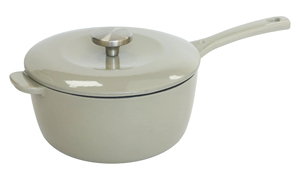 <span class=keywords><strong>Casserole</strong></span> en fonte émaillée, petite marmite à cuisson lente à haute capacité de rétention de chaleur avec bouton en <span class=keywords><strong>acier</strong></span> inoxydable, compatible four - Product Image 4