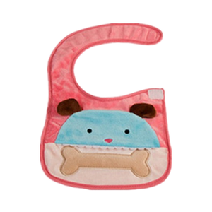Factory Custom Soft Mother and Baby Promotion Gifts High Quality Baby Plush Bibs Cute Cartoon Style Infant Clothing With EN71