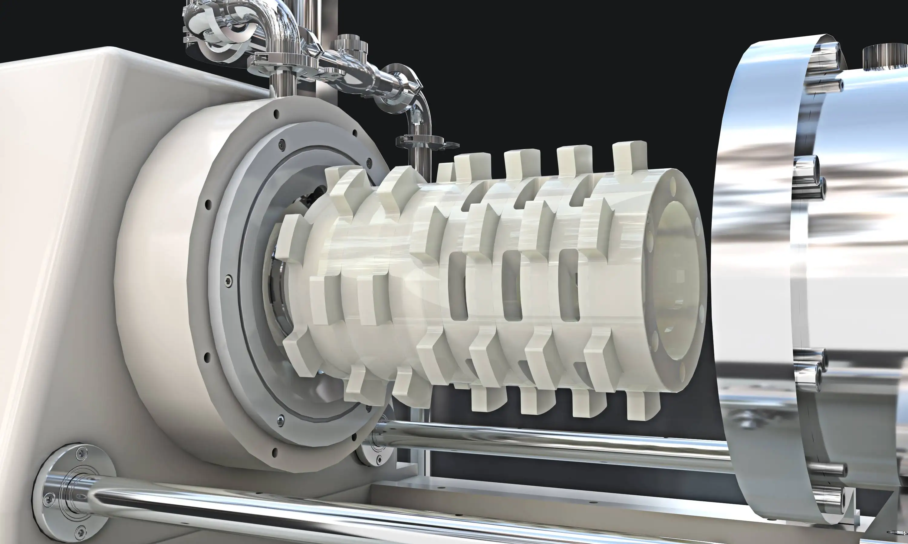 0,5L Labor horizontale Nadel-Typ nass Perlenmühle Feinheit schleifen Perlenmühlen Sandmühlenmaschine SC-Material