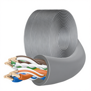 Cable Ethernet para Exteriores Cat5e D-Sunty de Alta Calidad, 24AWG, CCA Sólido, Rollo UTP de 305m - Product Image 1