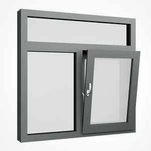 Auvent en verre à <span class=keywords><strong>double</strong></span> <span class=keywords><strong>vitrage</strong></span> en aluminium Offre Spéciale résistant aux ouragans Fenêtres à rupture thermique en acier inoxydable ouvert coulissant Excellent <span class=keywords><strong>prix</strong></span> - Product Image 4