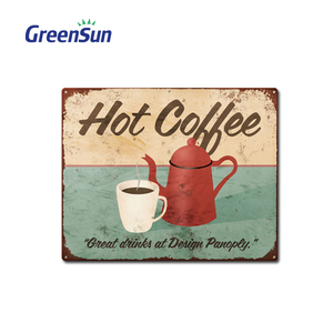 Tùy chỉnh kim loại tin dấu hiệu âm nhạc liên quan đến mào đường phố nhôm tấm tường cổ điển UV bù đắp in giặt tấm Tường sơn - Product Image 6