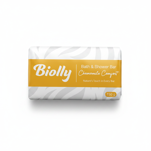 Jabón en Barra Biolly de Manzanilla 150g - Calmante para la Piel, Limpieza Profunda, Triple Molienda - Product Image 2