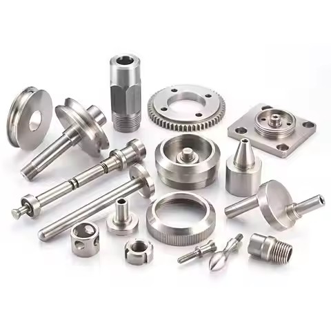 High Quality CNC Machined Parts High Precision Aluminum, Steel, Copper, Brass - Custom Solutions