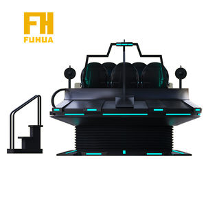 <span class=keywords><strong>2024</strong></span> más nuevo 3D VR UFO platillo volador plataforma de movimiento simulador de vuelo 360 grados instalaciones de juegos de entretenimiento de aventura - Product Image 5