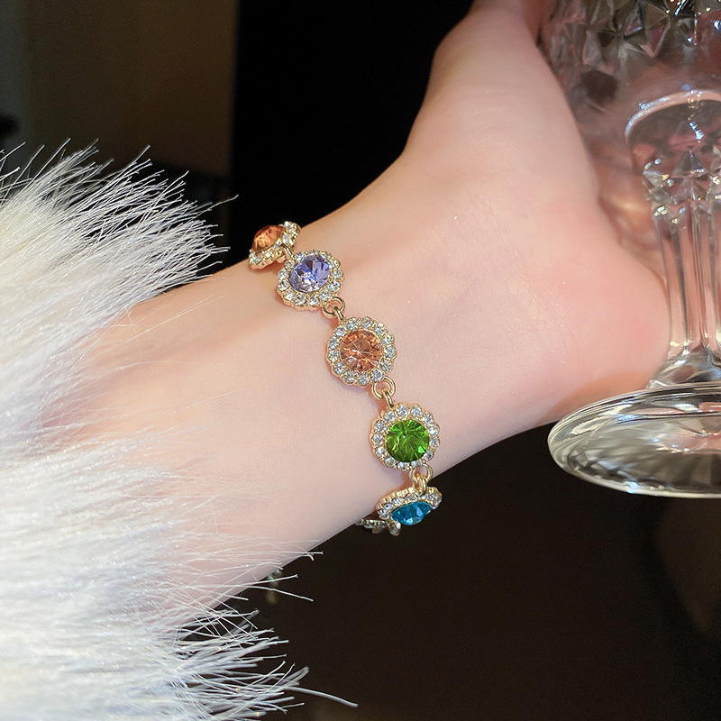 Volleyball and Tennis Charms Bracelet for