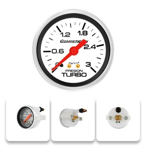 Wenle PSM106 Serie de competición de alto rendimiento 60MM 0-3kg/cm² Manómetro mecánico universal para <span class=keywords><strong>Turbo</strong></span> - Product Image 6