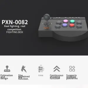Controlador de Juegos Arcade USB PXN 0082 <span class=keywords><strong>Street</strong></span> <span class=keywords><strong>Fighter</strong></span> para Android PC P3 P4 X-one Switch Joystick - Product Image 4