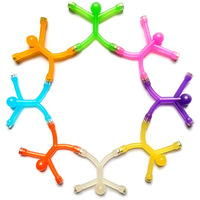 Magnetisches Männer-Spielzeug N35 Neodym Flexibel Mehrfarbig Kreative Büro-Schreibtisch-Dekoration Anti-Angst Fidget Magnetisches Spielzeug