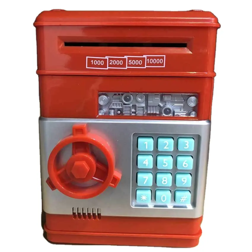 Bancomat giocattolo per bambini salvadanaio elettronico salvadanaio sicuro bambini monete digitali salvadanaio bancomat sicuro salvadanaio salvadanaio