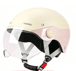 Casco de Motocicleta para Adultos, Diseño de Dos Tonos con Acabado Mate, Material ABS Ligero, Aplicación para Juegos, Cinta Mágica Ajustable, Talla 5 <span class=keywords><strong>YT</strong></span> - Product Image 1