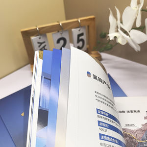 Brochure di vendita di carta artistica personalizzate in fabbrica libretto di catalogo triplo e promozione aziendale di cartone volantino pieghevole - Product Image 2