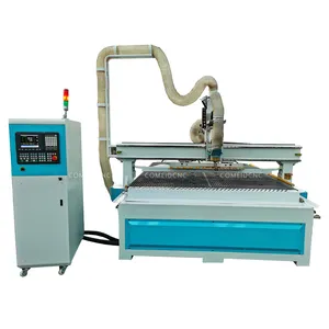 Produk Baru Desain Eropa 1325 CNC Router ATC untuk Woodworking Furnitur Lini Produksi Agen Harga