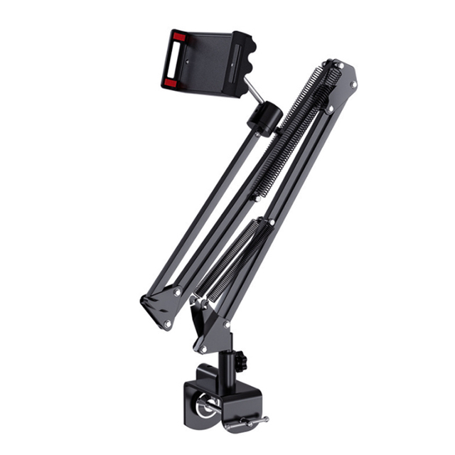 Adjustable 360° Rotation Universal Tablet Stand Long Arm Flexible Lazy Bracket Anti-Slip Feature Mobile Phone Holder for Bed Use