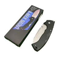 Couteau pliant tactique de haute qualité, couteau EDC pour le camping en plein air, la défense personnelle et la portabilité