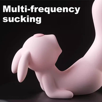 Vibrateur point G rechargeable avec 10 modes de succion et de vibration, vibrateurs de succion pour la stimulation du mamelon du vagin du clitoris, jouets sexuels