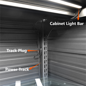 DC12V 24V 2 Drähte Speichert Beleuchtungs stecker Steckdose Schienen zubehör System Waren regale Lichter Power Led Panel Schienen führungs schiene - Product Image 4