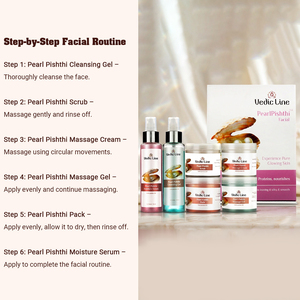 Kit Facial Ayurvédique Professionnel Pearl Pisthi – Formule Éclat et Rajeunissement de la Peau - Product Image 3