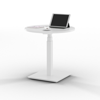 Meuble de maison ergonomique, gain de place, table de bureau à hauteur réglable, table de bureau debout à une seule jambe, table de bureau relevable