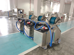 Machine à laver mobile intégrée industrielle, pompe haute pression, machine de nettoyage à la mousse pour l'industrie agroalimentaire - Product Image 6