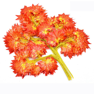 Accessoires de décoration d'intérieur de fenêtre, nouveau produit,, fausses plantes, branches et feuilles de chêne artificielle - Product Image 1